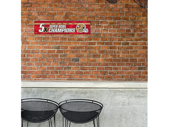 San Francisco 49ers Street Sign