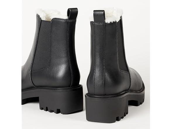 The Drop Women's Campbell Sherpa Chelsea Boot