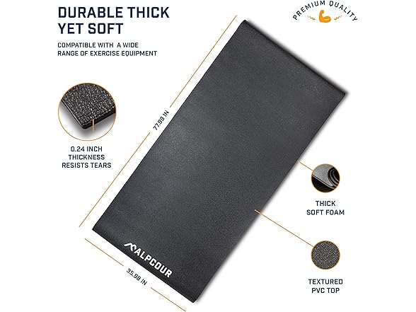 Alpcour Bike Trainer Mat