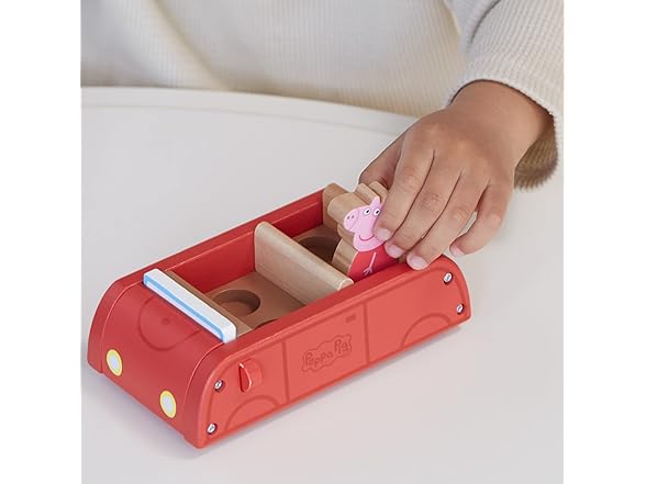 Peppa Pig Wooden Car and Boat Set