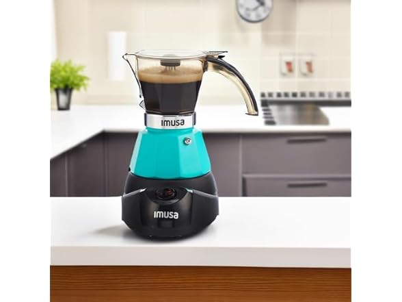 IMUSA 3 or 2cup Electric Espresso Maker,