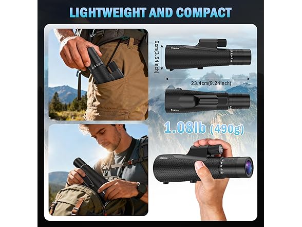 15-45x55 Zoom Monocular Telescope-High