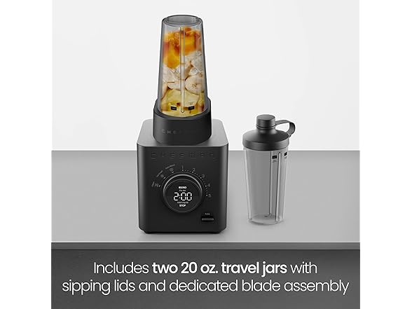 Chefman Obliterator 48 oz Countertop Blender 1380W 