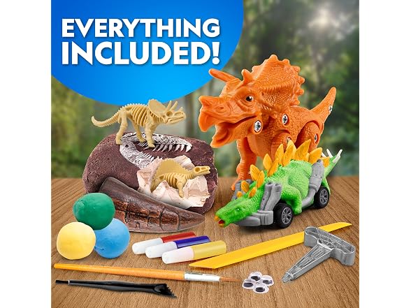 National Geographic Ultimate Dinosaur Toy Activity Kit