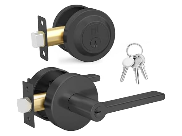 Matte Black Entry - Combo