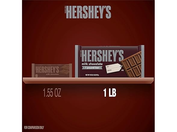 Hersheys Milk Chocolate Bar 1lb