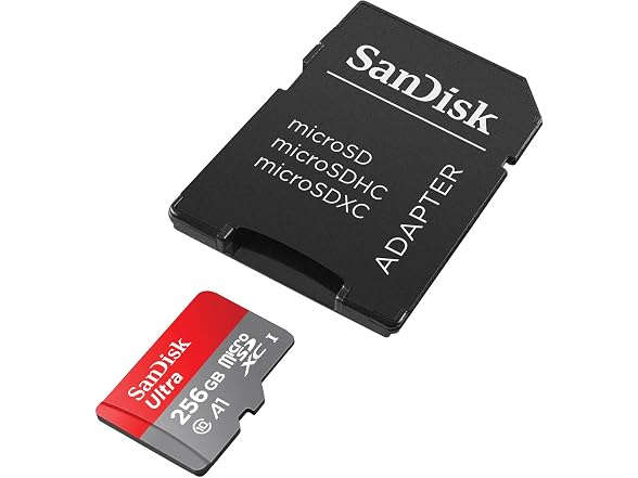 SanDisk Ultra 256GB microSD UHS-I Card