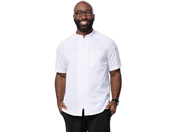 Chef Works Men's Arcadia Chef Coat (L)