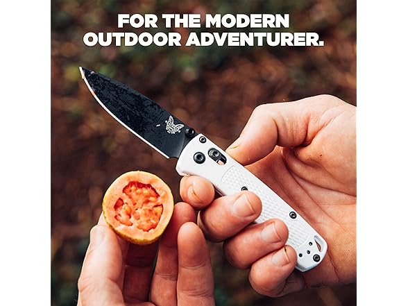 Benchmade Mini Bugout Knife - White Grivory - Cerakote Finish - Gallery 6