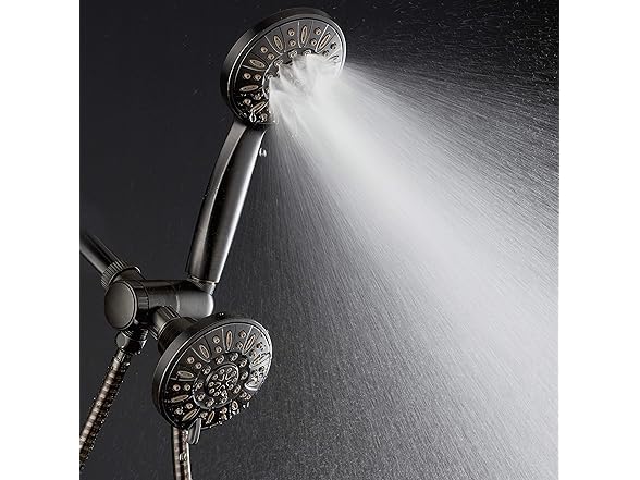 Oil Rubbed Bronze 3-Way Shower Head