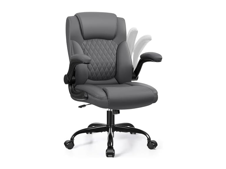 Brick Attic W0893 Leather Office Chair1 (Open Box)