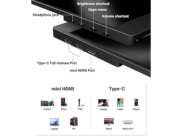 Ingnok Portable Monitor