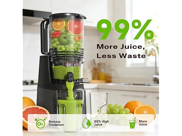 YOYDS cold press juicer 5.3 Inch