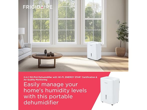 Frigidaire Connected Frigidaire Gallery 50 Pint
