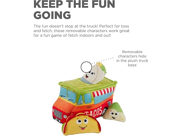 Outward Hound Hide A Taco Dog Toy Puzzle