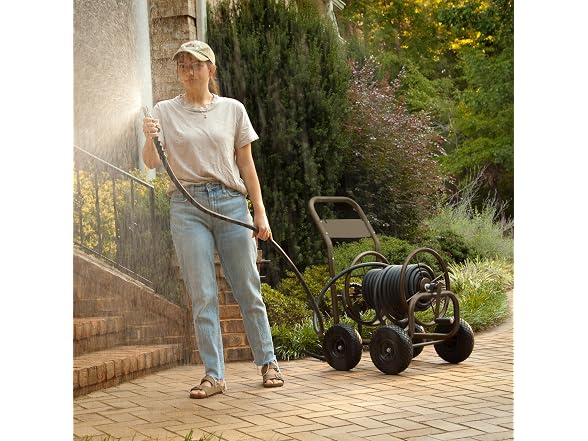 Liberty Garden Industrial Hose Cart