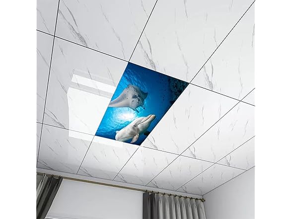 QOROL 2PCS Fluorescent Light Covers