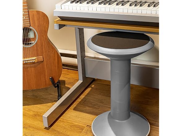 Storex Active Tilt Stool, Gray