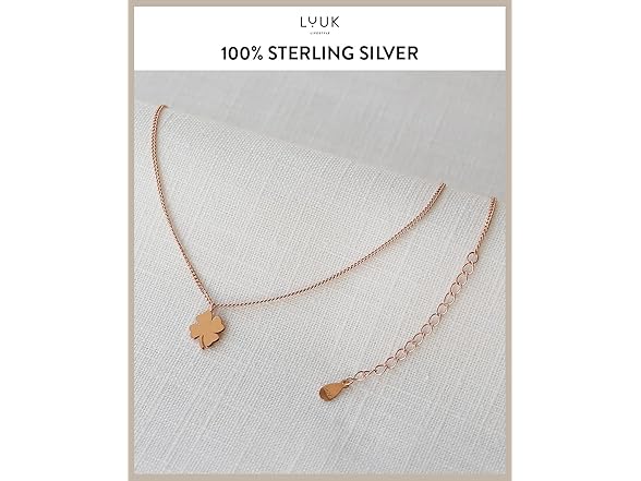 LUUK Rose Gold Clover