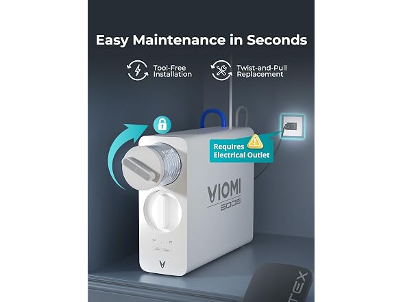 V6 600GPD Under Sink Tankless Reverse