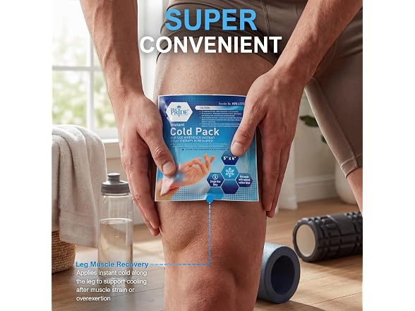Med Pride Instant Ice Bags 5x6in 24pk