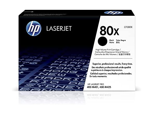 HP CF280X High Yield Toner Cartridge Black