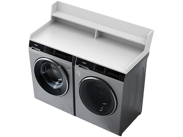 FAHKNS 2-Tier Washer Dryer Countertop - One-piece