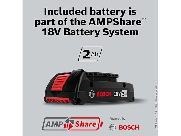 Bosch GSB18V-490B12 18V EC 1/2in Hammer Drill/Driver Kit