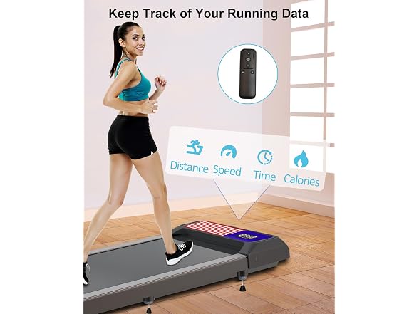 CYCLERADE Walking Pad Treadmill (Blue)