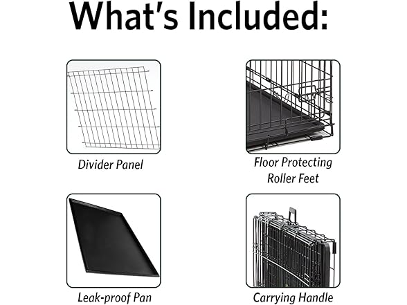MidWest Homes for Pets Heavy-Duty 36-Inch Dog Crate