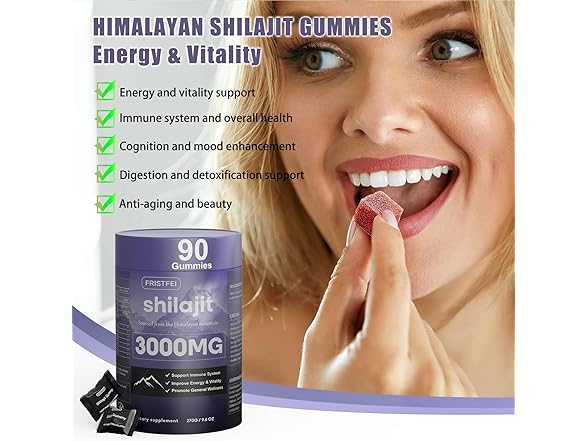 Fristfei Pure Himalayan Shilajit Gummies