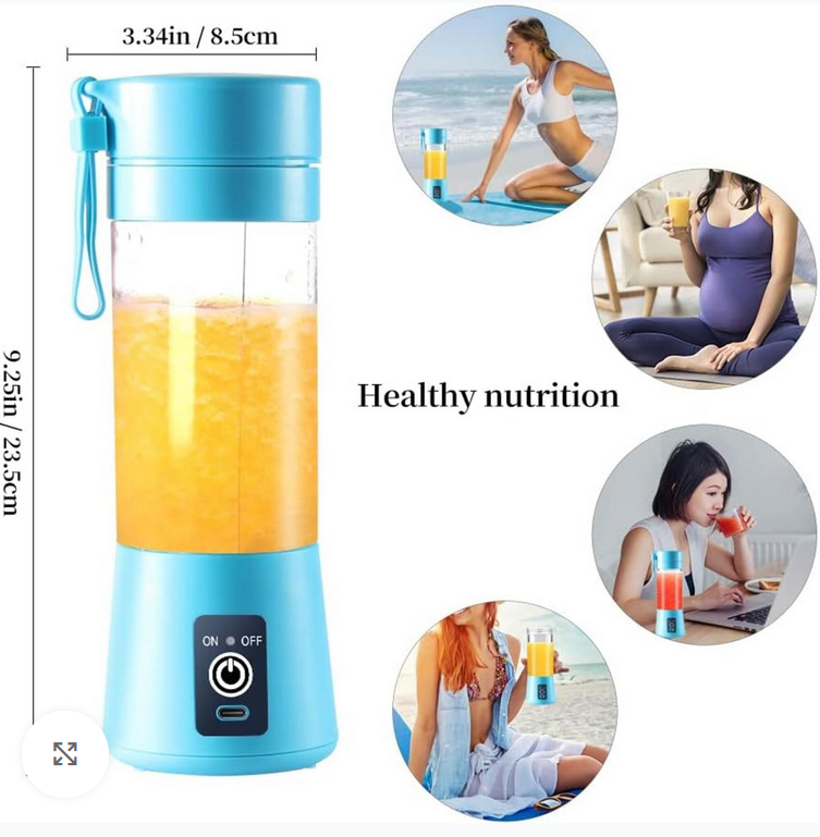 JUST MIX 3PX-MINIJUICER-Blue Just Mix - Go Mini Travel Juicer - Gallery 6