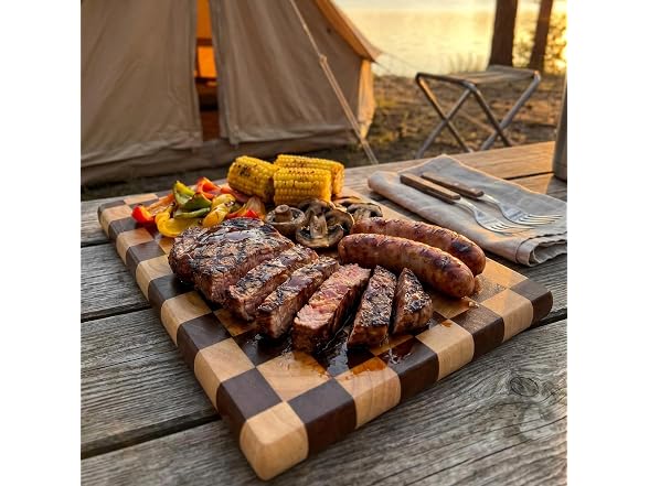 Checkered Cutting Board for Kitchen