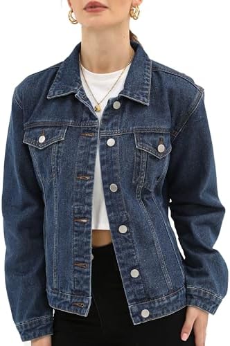 Women's Button Up Denim Jacket