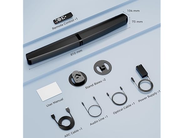 MZEIBO Sound Bar, 90W