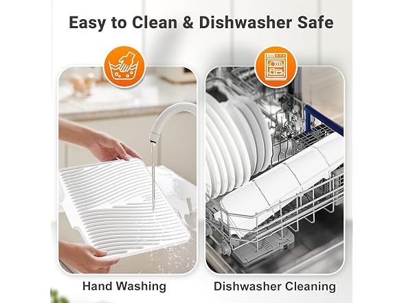 COPLIB Silicone Dish Drying Mat, 15.8" x