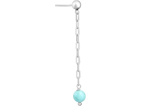 Amazon Essentials Turquoise Chain Earrings