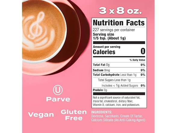 3PK Sweet'N Low Zero-Calorie Sweetener