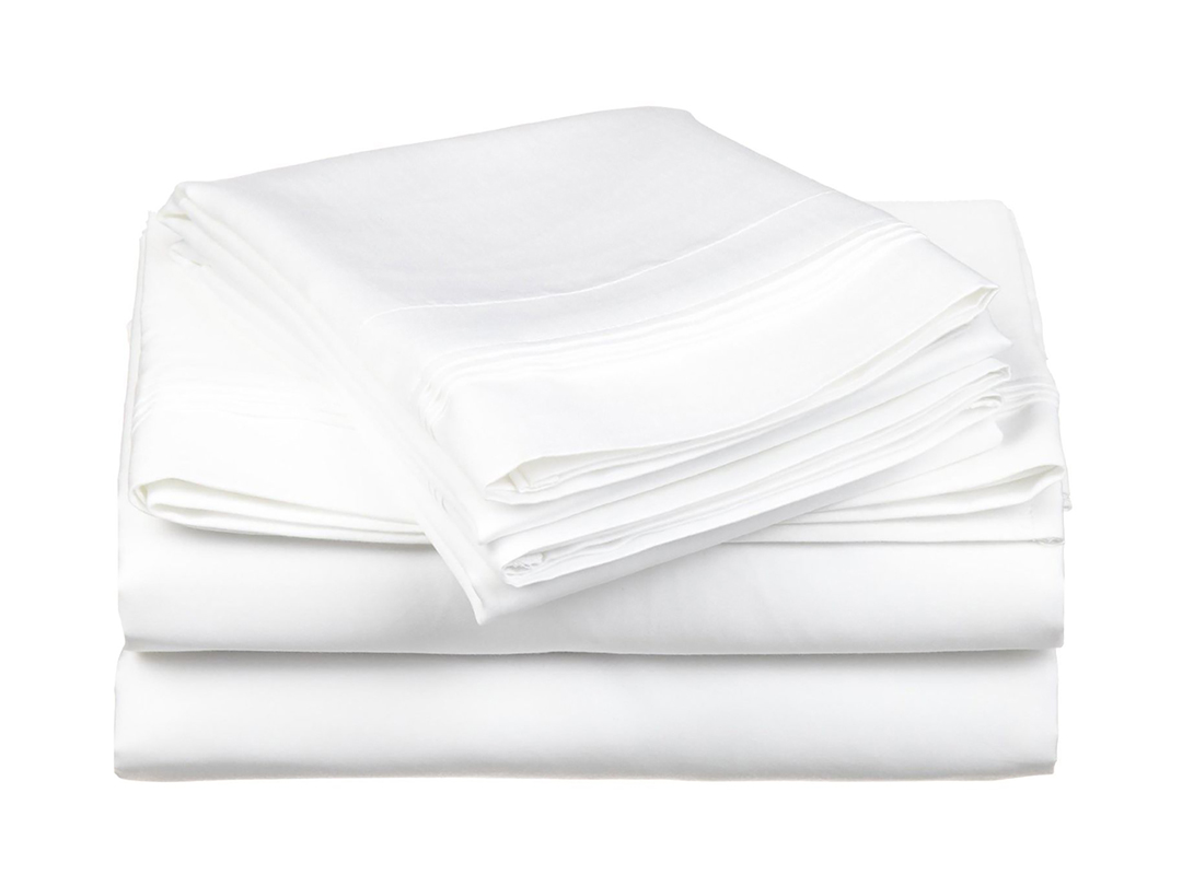 650 Thread Count Egyptian Cotton Solid Sheet Set - Gallery 18