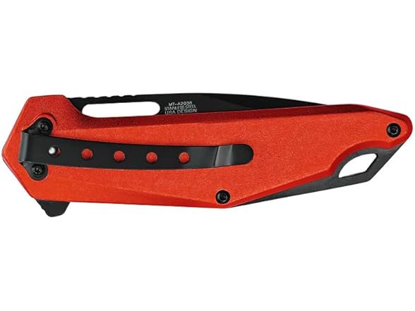 7.75" Folding Knife Yellow Handle