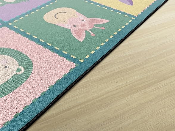 Flagship Carpets Animal Blocks Area Rug