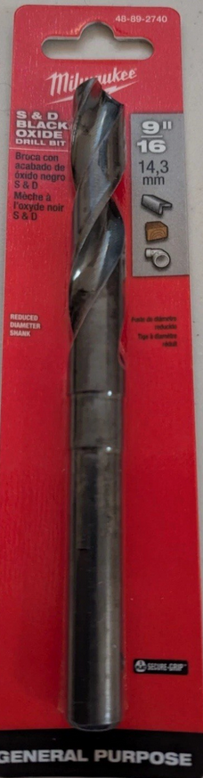 Milwaukee 48-89-2740 9/16 Jobber Bit Red - Gallery 2