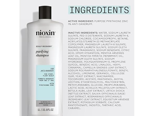 Nioxin Scalp Recovery System Purifying Shampoo