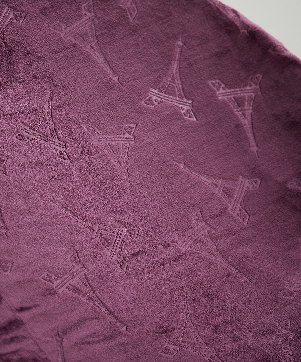 Eiffel Tower Embossed Throw - Gallery 12