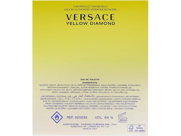 Versace 8011003804566-EP VERSACE 8011003804566