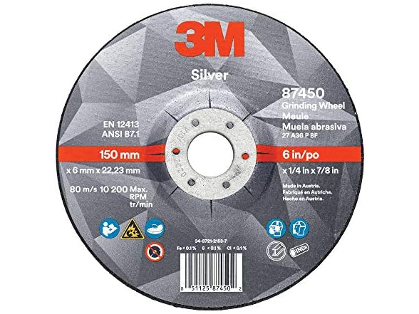 3M Silver Grinding Wheel AB87450