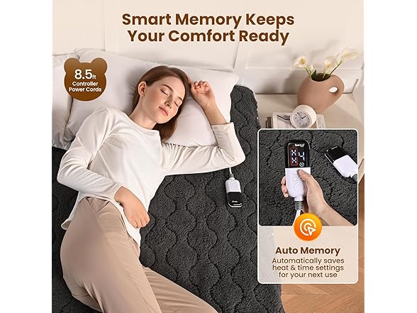 Queen Multi-Zone Heated Matress Pad