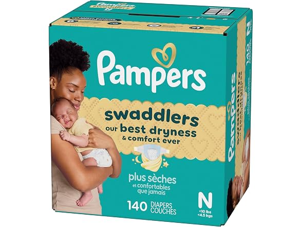 Swaddlers Newborn Diapers, Size Newborn