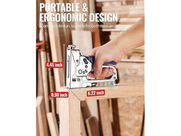 WORKPRO 4-in-1 Staple Gun