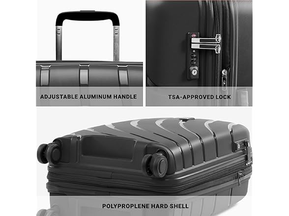 Atlantic Carry-on 21" Expandable Hardside Spinner